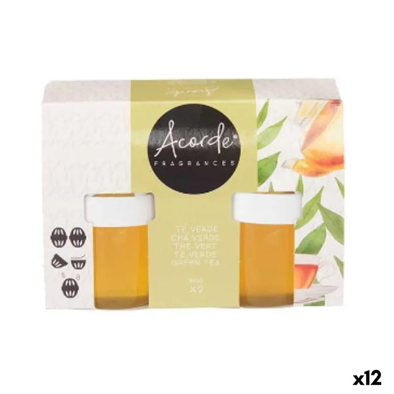 Air Freshener Set Acorde Green Tea 2 Pieces (12 Units) 1