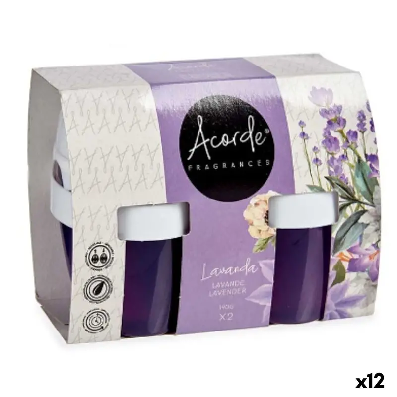 Air Freshener Set Acorde Lavendar 2 Pieces (12 Units) 1