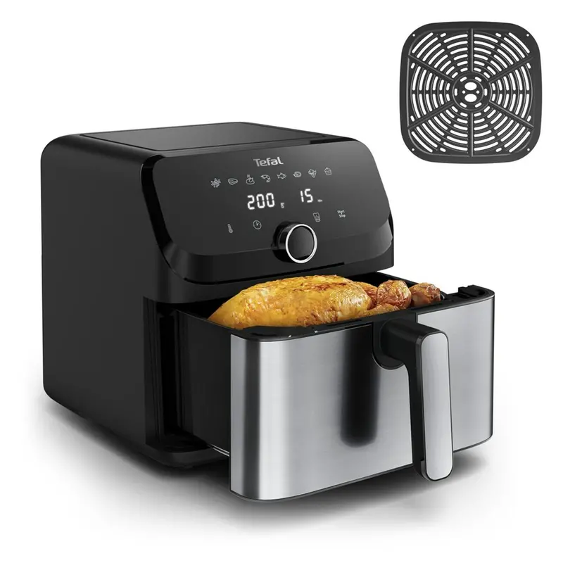 Air Fryer Tefal Ey855d10 Black 7,5 L 1