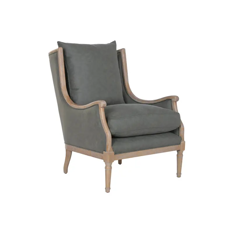 Armchair Home Esprit Brown Green Polyester Fresno 74,5 X 85 X 98 Cm 1