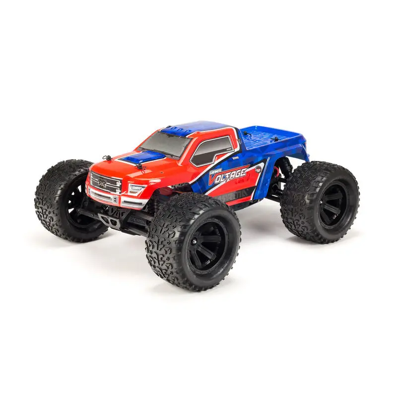 Arrma - 1/10 Granite Voltage 2Wd Brushed Mega Monster Truck Rtr - Red/Blue 1