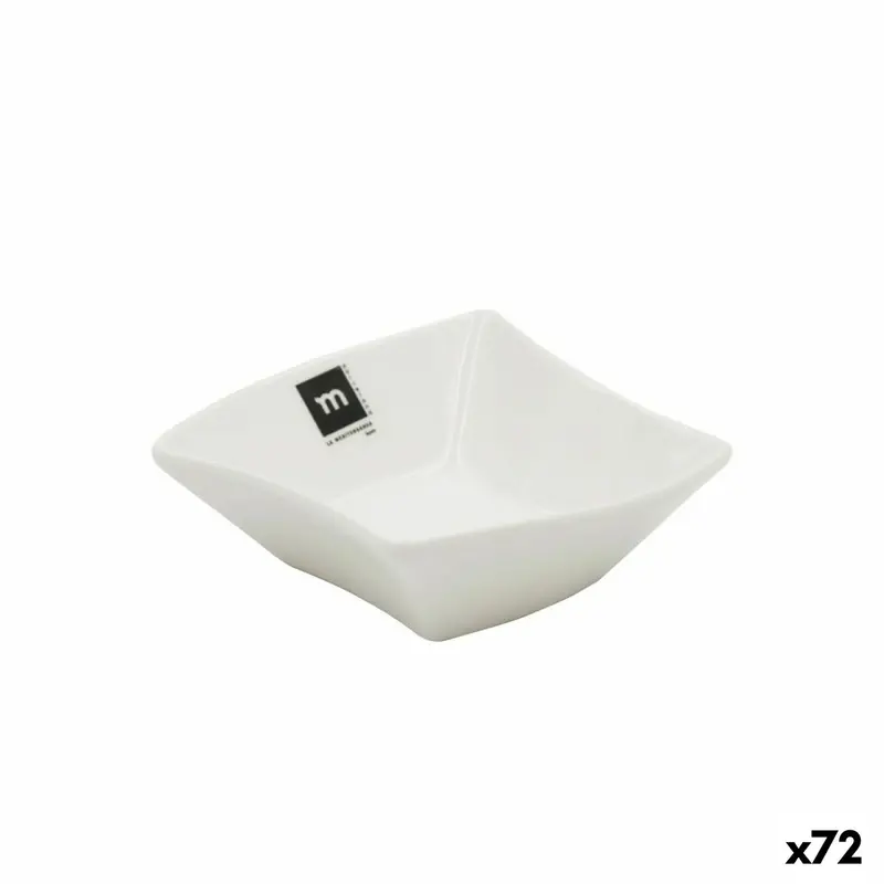 Bowl La Mediterránea Snack White 12 X 12 X 4,2 Cm (72 Units) 1