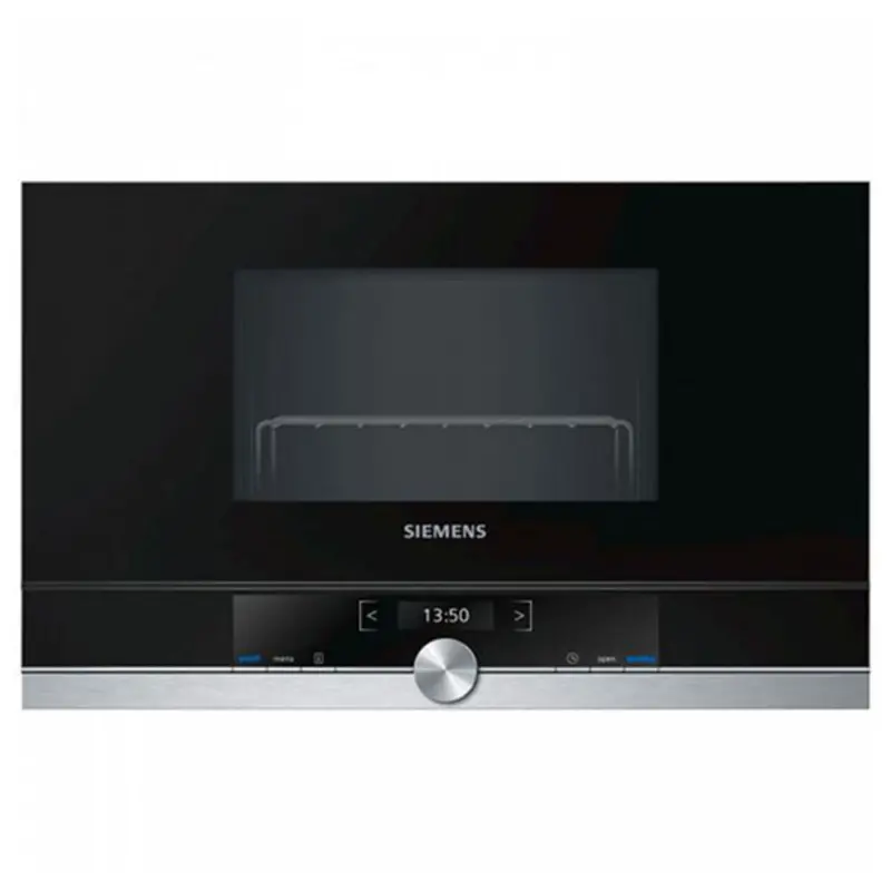 Built-In Microwave Siemens Ag Be634lgs1 21 L 900W 900 W Black Black/Grey 21 L 1