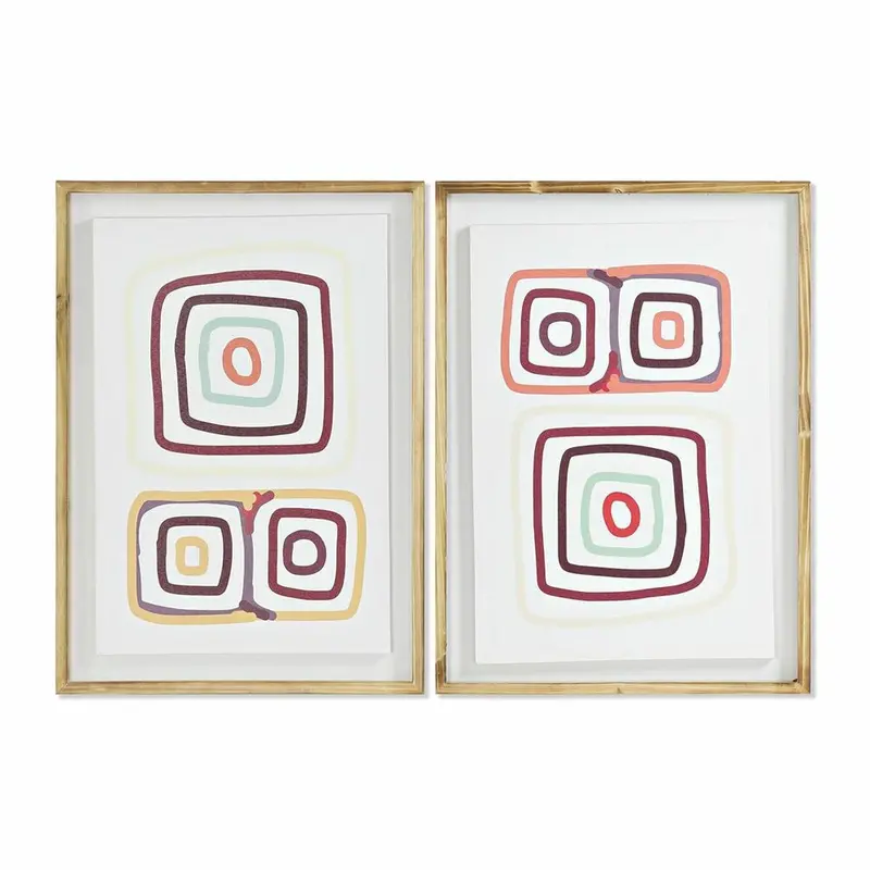 Canvas Dkd Home Decor Pinewood Polystyrene Canvas 50 X 2,8 X 70 Cm 1