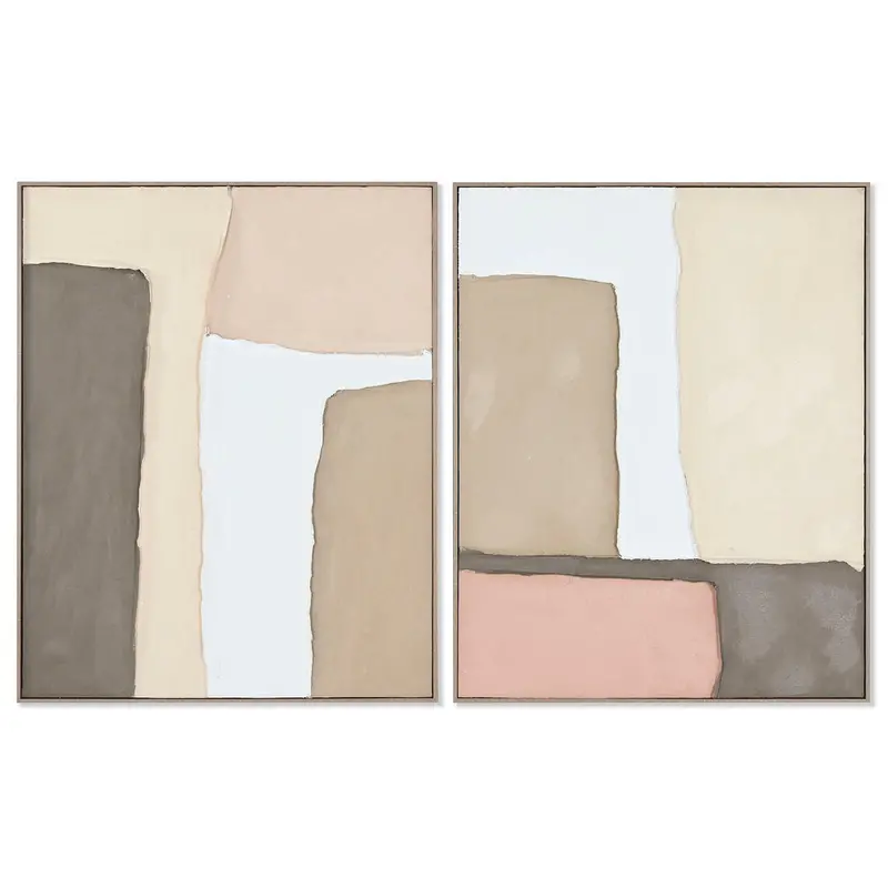 Canvas Home Esprit Pinewood Canvas 82 X 4,5 X 102 Cm 82,2 X 4,5 X 102 Cm 1