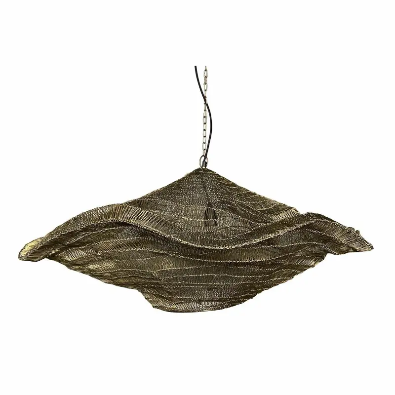 Ceiling Light Dkd Home Decor Golden Iron 50 W 90 X 90 X 37 Cm 1