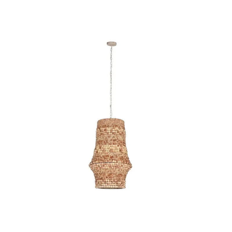Ceiling Light Home Esprit Natural Wood Iron 50 W 50 X 50 X 78 Cm 1