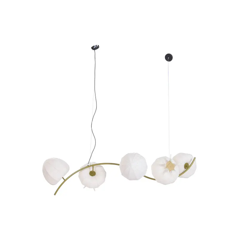 Ceiling Light Home Esprit Paper Steel 1