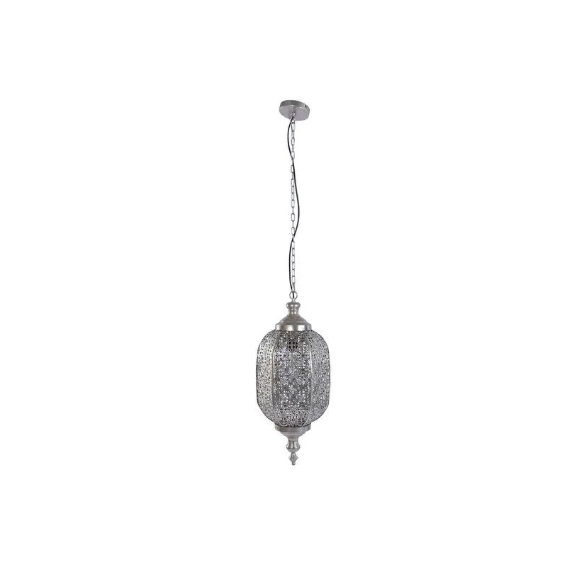 Ceiling Light Home Esprit Silver Metal 50 W 28 X 28 X 140 Cm 1