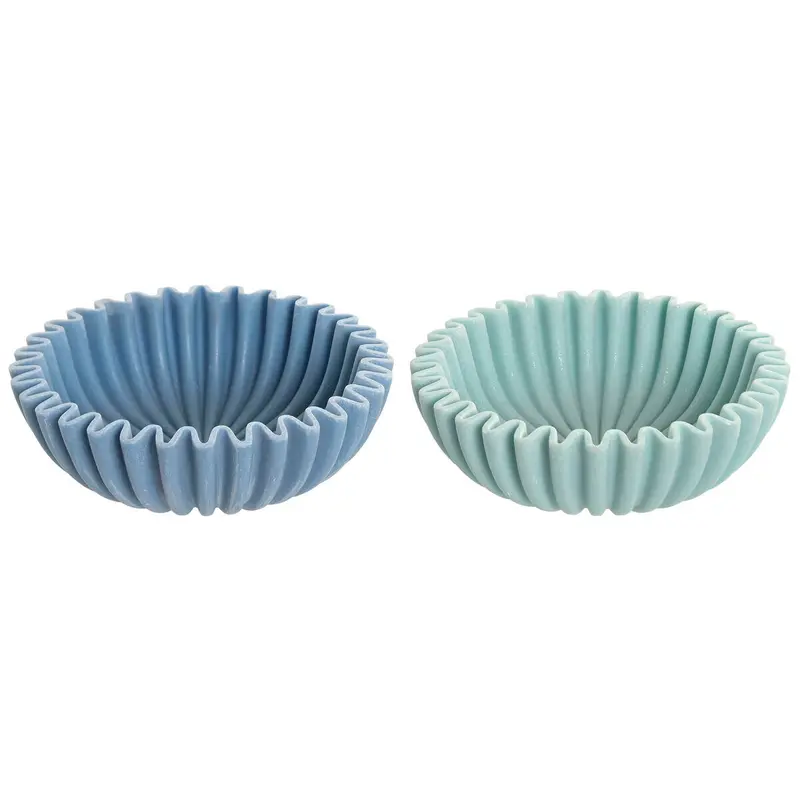 Centerpiece Home Esprit Turquoise Navy Blue (2 Units) 1