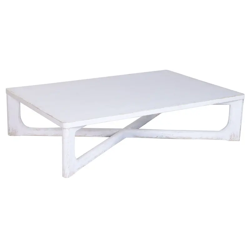 Centre Table Home Esprit White 170 X 109 X 41 Cm 1