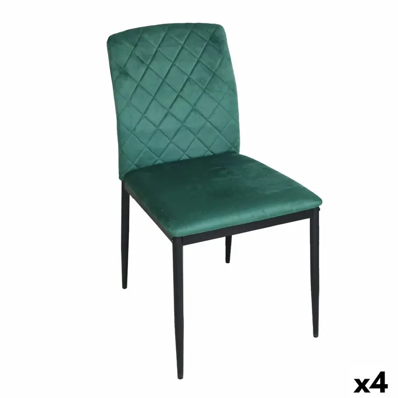 Chair Versa Zegers  Green 58 X 83 X 44 Cm (4 Units) 1