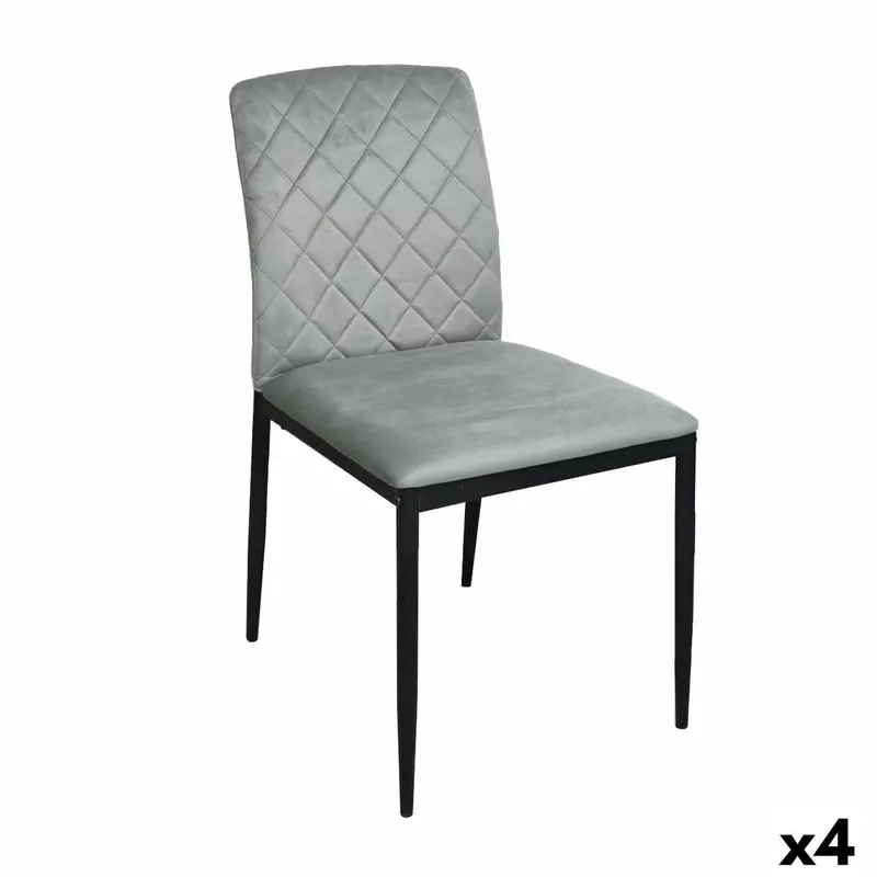 Chair Versa Zegers  Grey 58 X 83 X 44 Cm (4 Units) 1