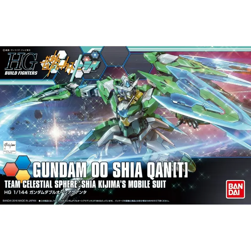 Collectable Figures Bandai Hgbf 1/144 Gundam 00 Shia Qan[T] Plastic Animation And Anime (Japanese Animation) 1