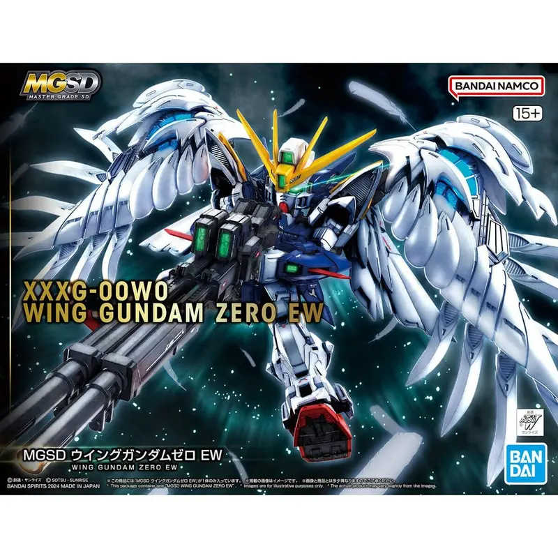 Collectable Figures Bandai Mgsd Wing Gundam Zero Ew Plastic Animation And Anime (Japanese Animation) 1