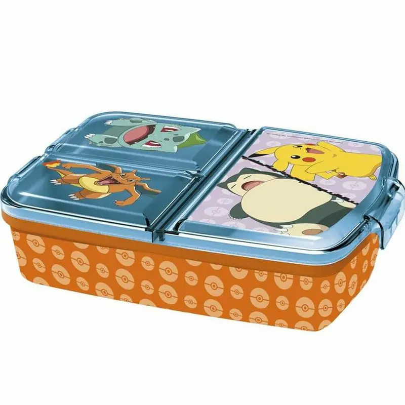Compartment Lunchbox Pokémon Multicolour 16 X 6 X 12,5 Cm 1
