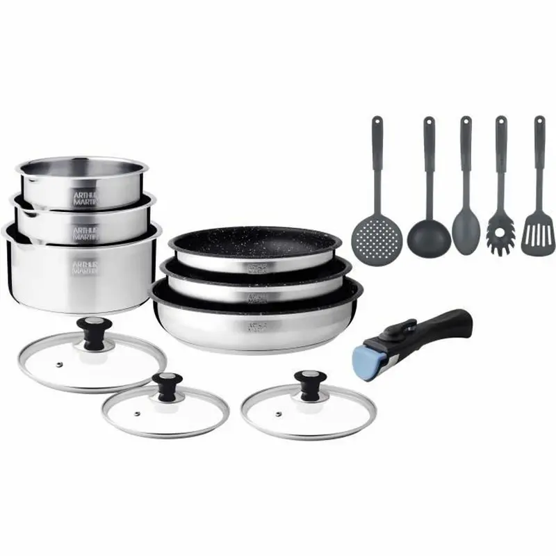 Cookware Arthur Martin Am1275 15 Pieces 1