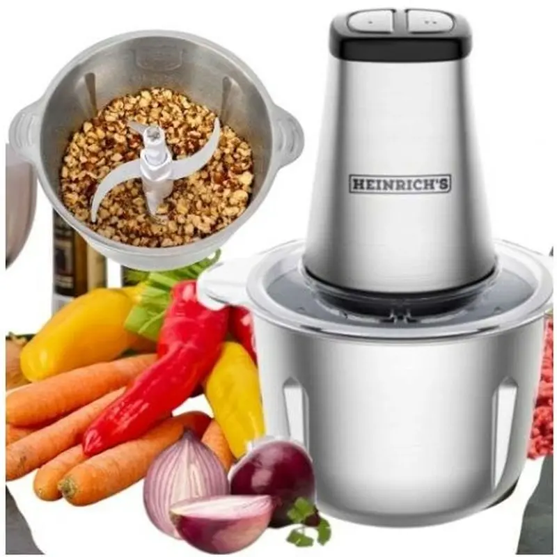 Cup Blender Heinrich's Hmz 8849 Grey Silver 500 W 2 L 1