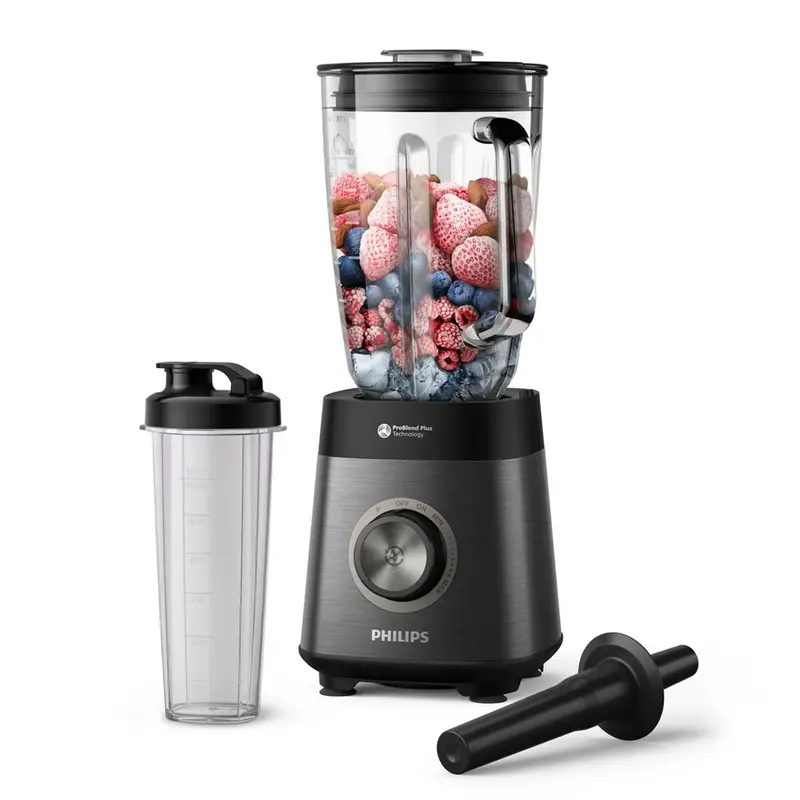 Cup Blender Philips Hr3041/00 Black 1200 W 2 L 1