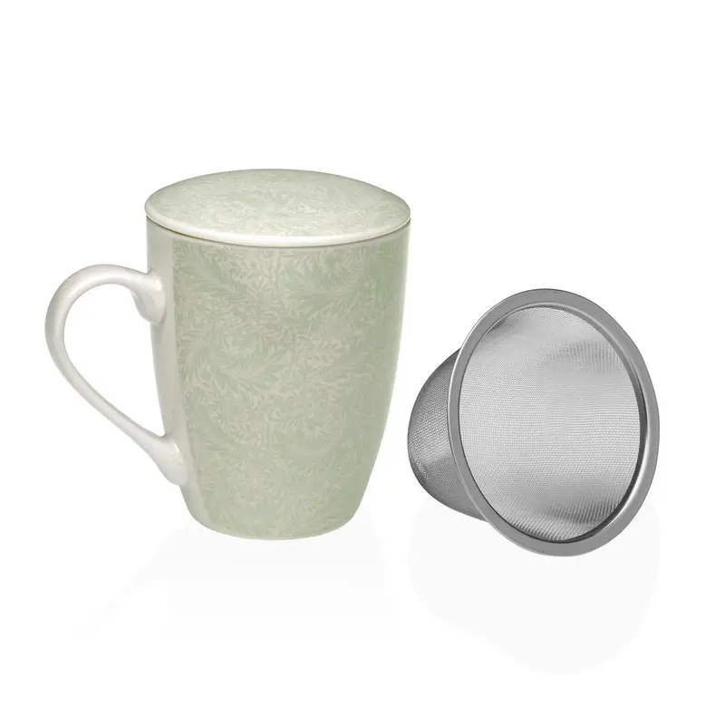Cup With Tea Filter Versa Blue 1