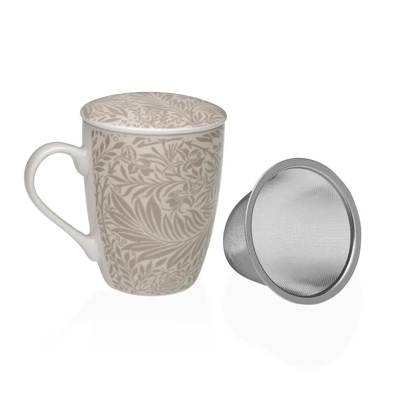 Cup With Tea Filter Versa Grey 1