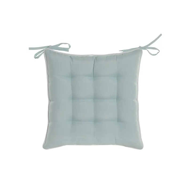 Cushion Home Esprit Blue White Garden 40 X 40 X 5 Cm 1