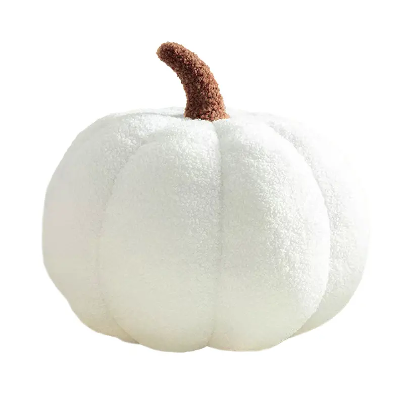 Cushion Versa White Pumpkin 28 X 14 X 28 Cm 1