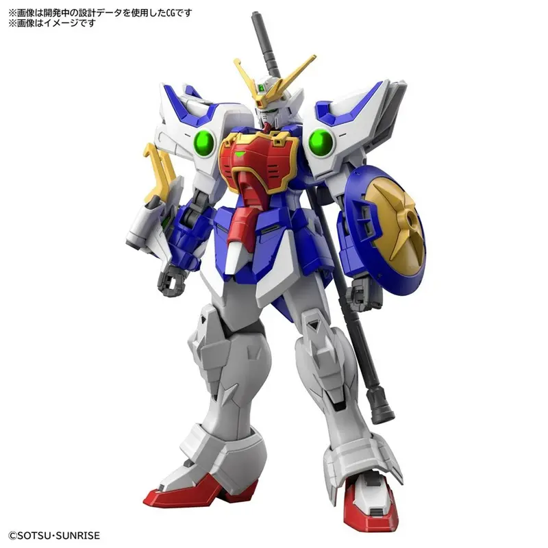 Decorative Figure Bandai Shenlong Gundam Black Plastic Hguc Gundam 1