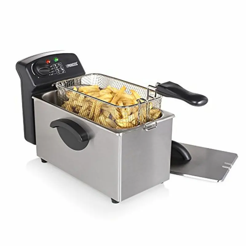 Deep-Fat Fryer Princess 01.182626.01.050 Black Silver Steel 2000 W 3 L 1