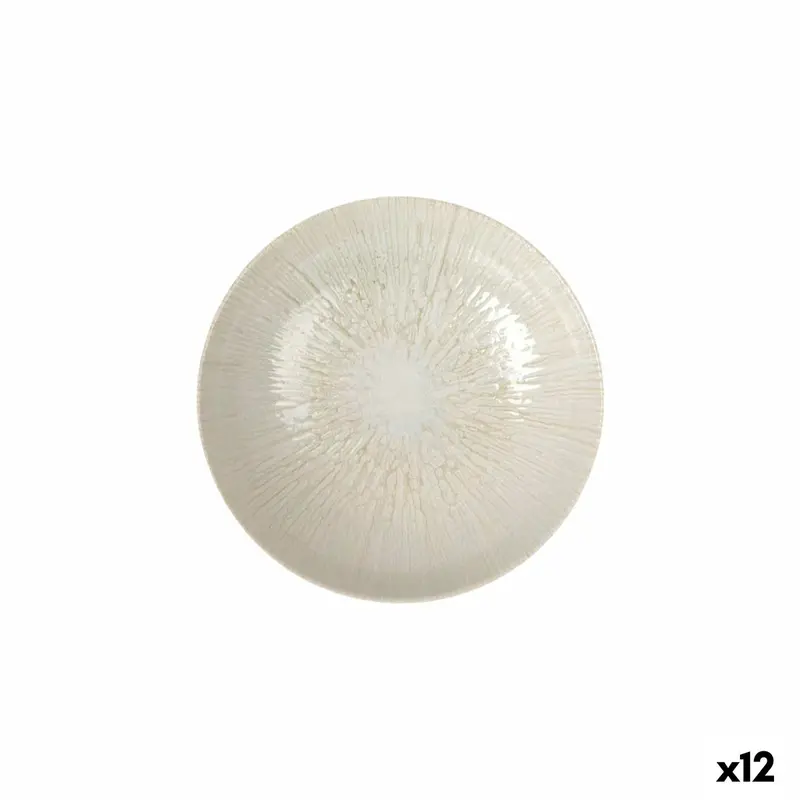 Deep Plate La Mediterránea Anya Ø 21 Cm (12 Units) 1