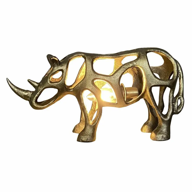 Desk Lamp Dkd Home Decor Golden Aluminium (44 X 11 X 22 Cm) 1
