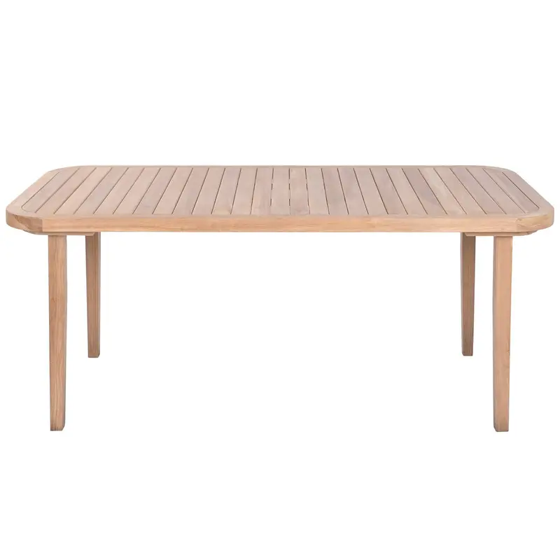 Dining Table Home Esprit Brown Teak 180 X 90 X 77 Cm 1