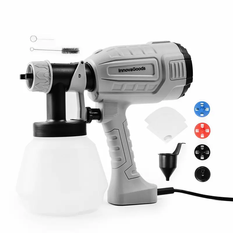 Electric Paint Sprayer Gun Innovagoods 500 W 1 L Grey (Refurbished B) 1