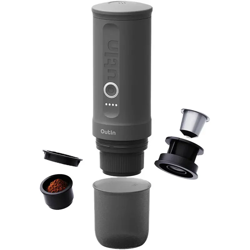Express Coffee Machine Outin Nespresso Grey 1