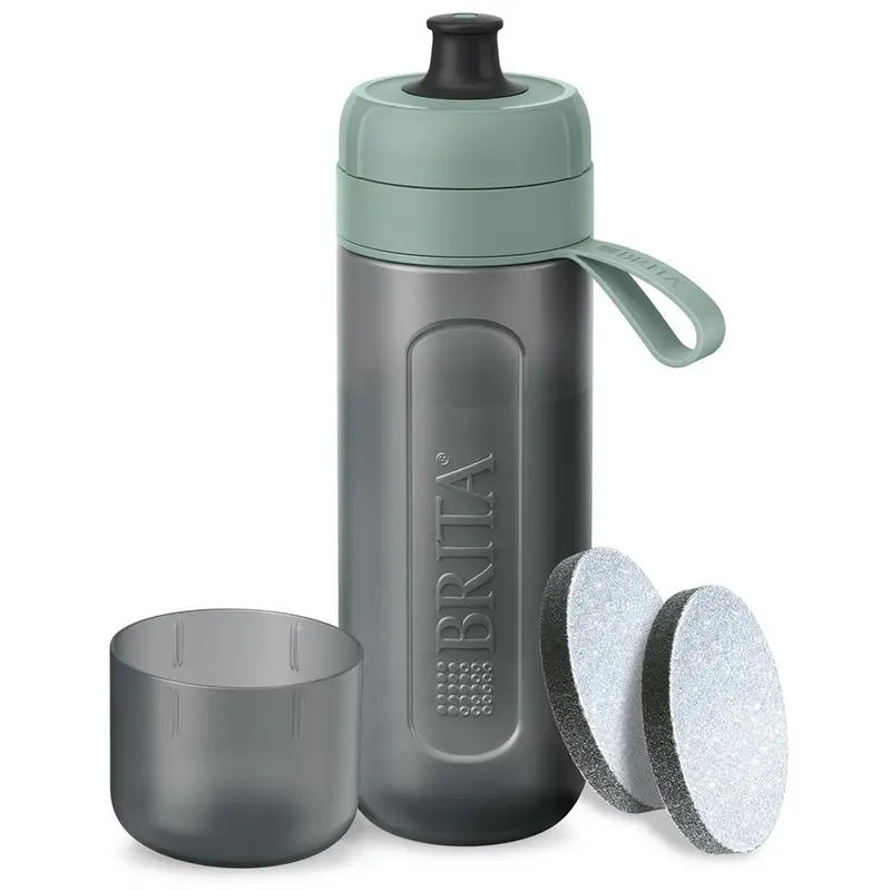 Filter Bottle Brita 1052251 Black Green 600 Ml 1