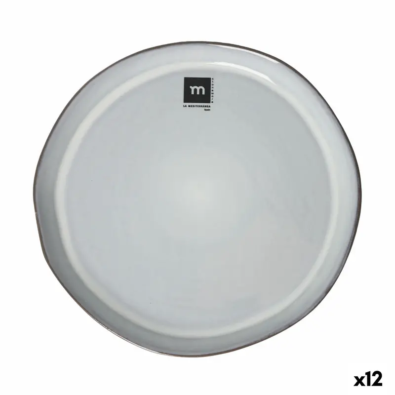 Flat Plate La Mediterránea Black Clay 1