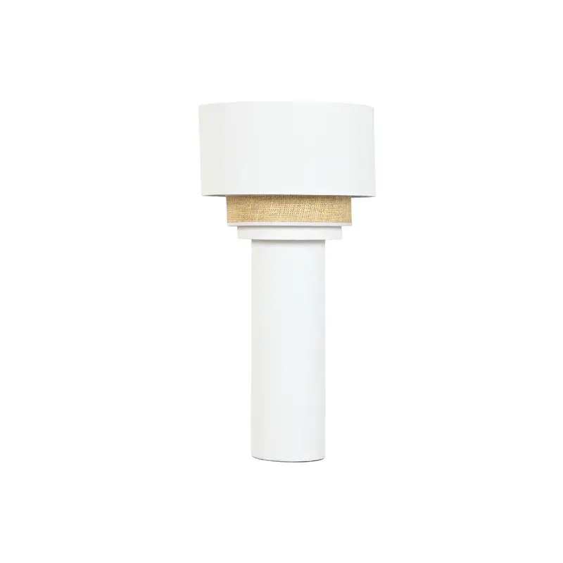 Floor Lamp Home Esprit White Natural 220 V 1
