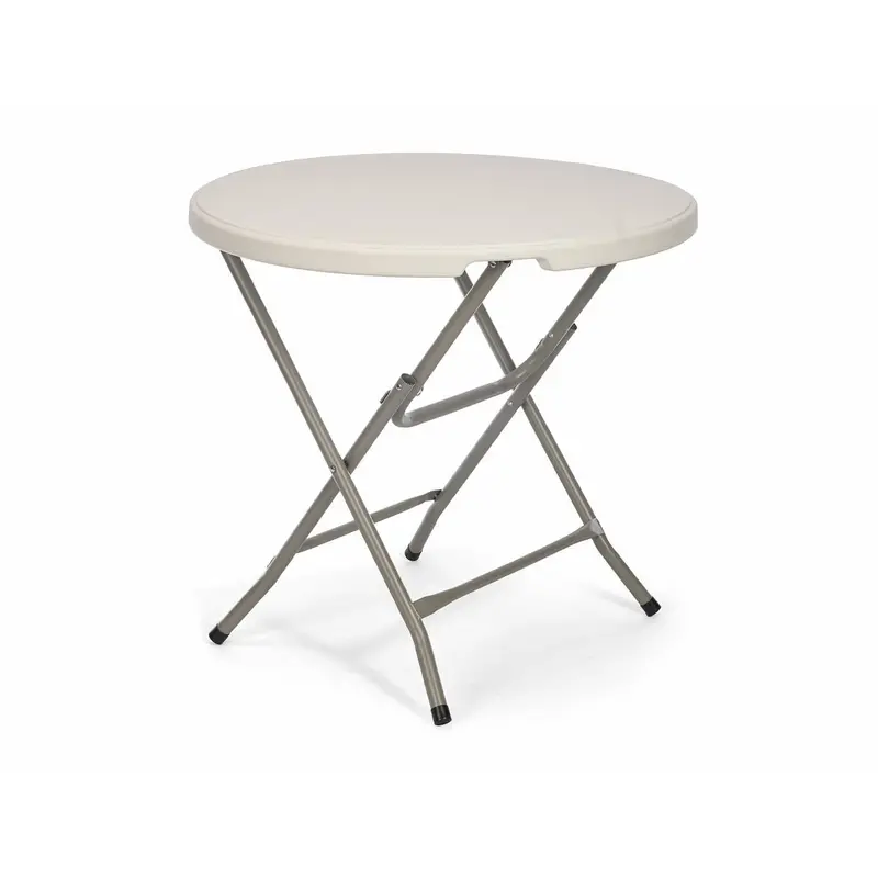 Folding Table Ibergarden White Grey 80 X 80 X 74 Cm 1