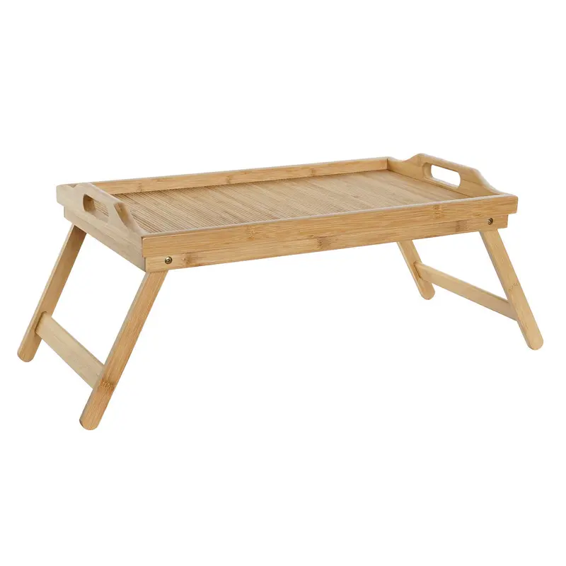 Folding Tray For Bed Dkd Home Decor Bamboo 64 X 30 X 24 Cm 1