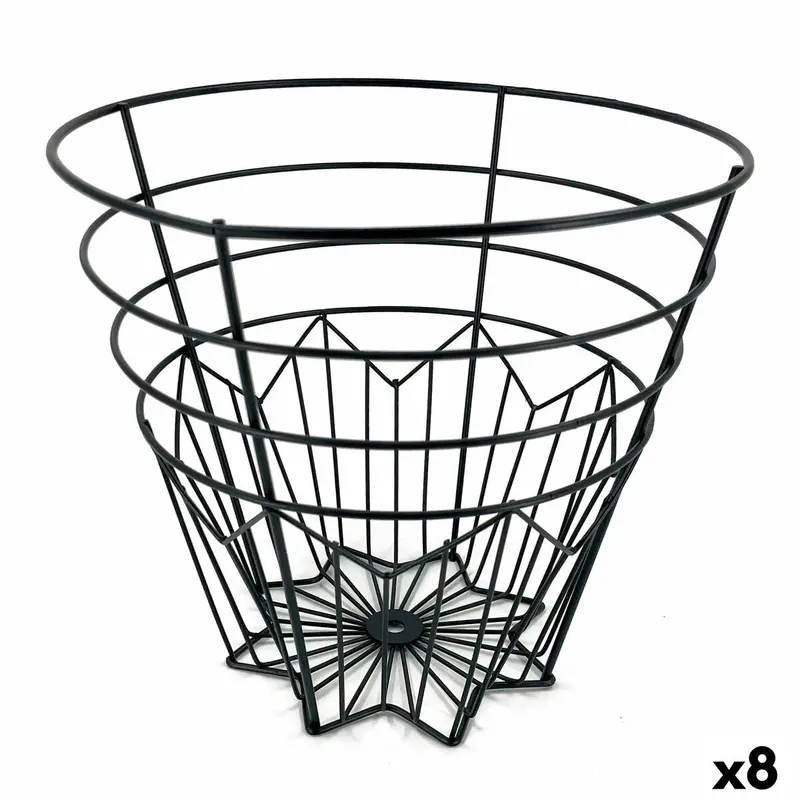 Fruit Bowl My Bar Metal 28 X 26 Cm (8 Units) 1