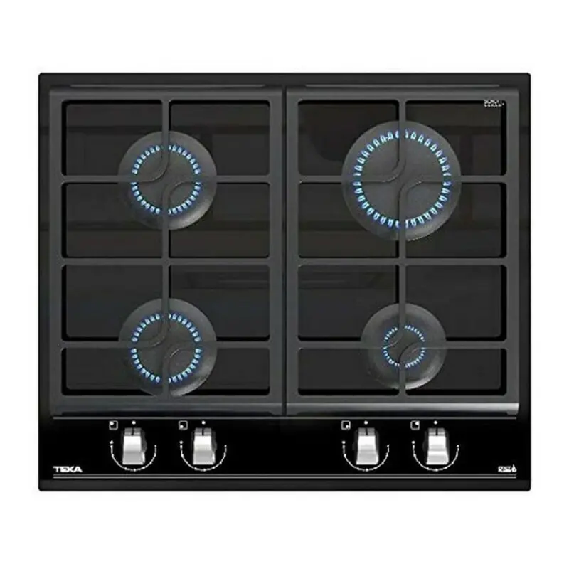 Gas Hob Teka Gzc64300xbn 60 Cm (4 Stoves) 1