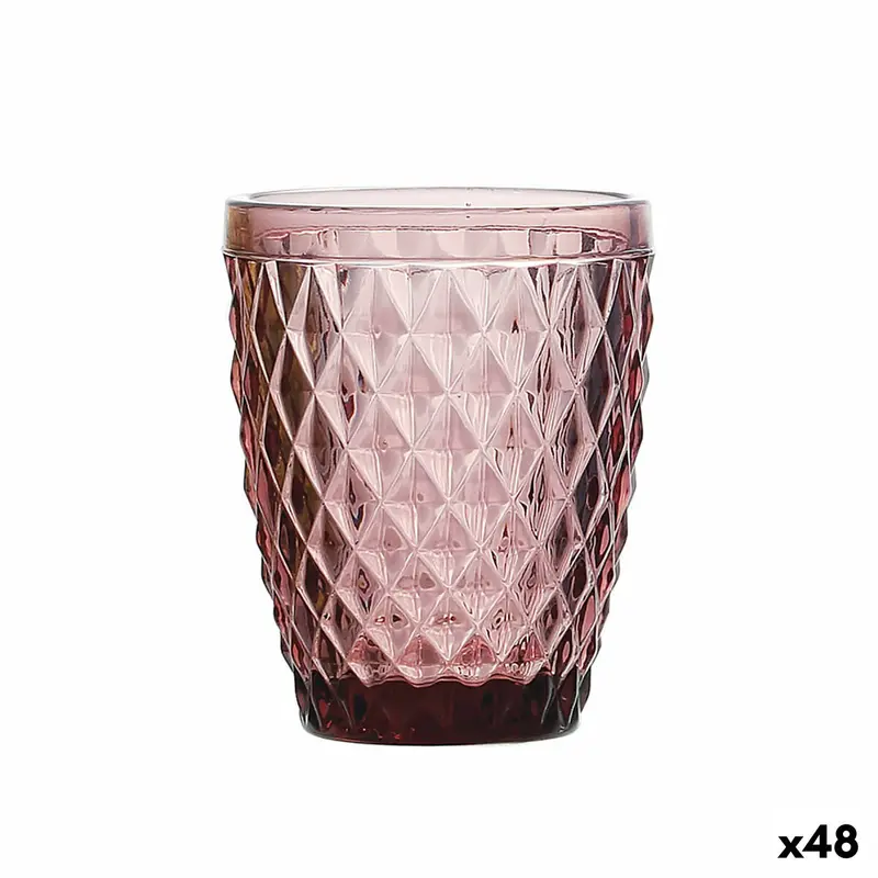 Glass La Mediterránea Sidari 270 Ml Purple (48 Units) 1