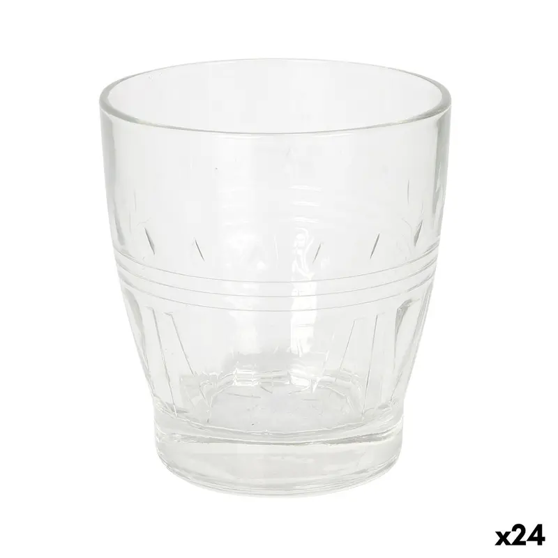Glass Royal Leerdam Olympea Retro Transparent Glass 350 Ml (24 Units) 1