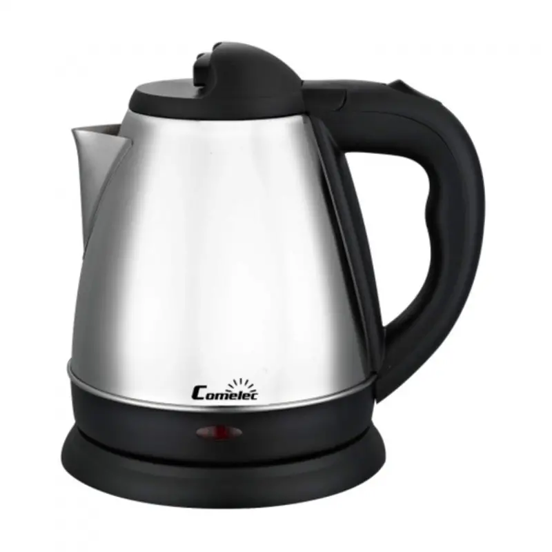 Kettle Comelec D227990 1,2 L 1600W White Black Black/Silver Silver Stainless Steel 1200 W 1600 W 1 L 1