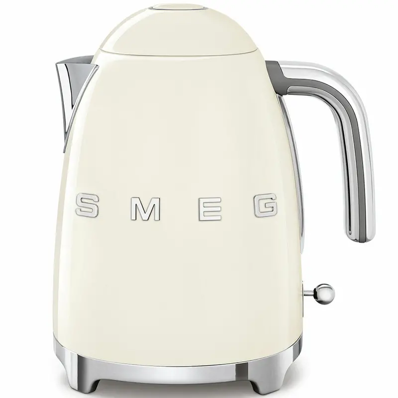 Kettle Smeg Klf03creu Cream Stainless Steel Plástico,Acero Inoxidable 2400 W 1,7 L 1