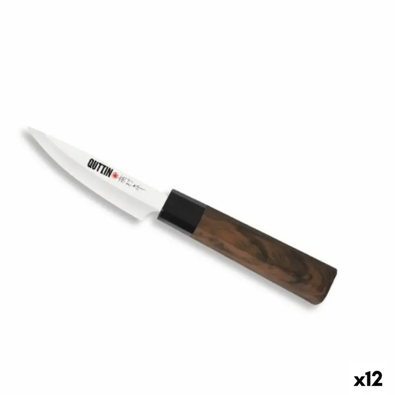 Kitchen Knife Quttin Petty Takamura Brown Silver 9 Cm (12 Units) 1