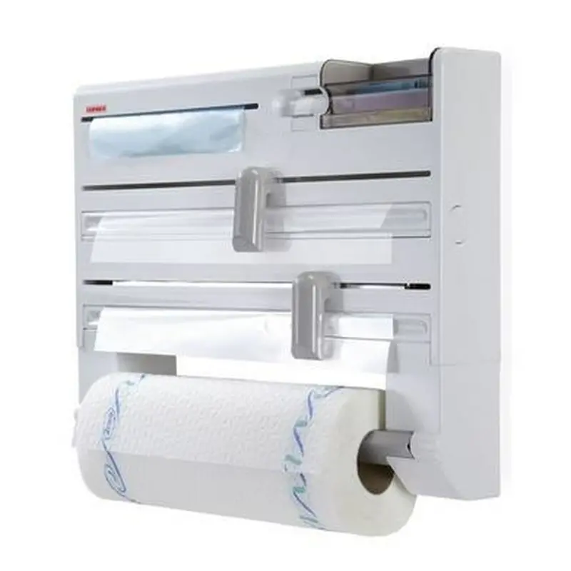 Kitchen Paper Holder Leifheit 25723 White Plastic 1