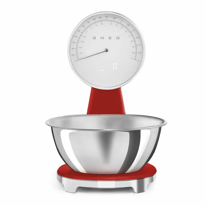 Kitchen Scale Smeg Ksf01rdww Red 1