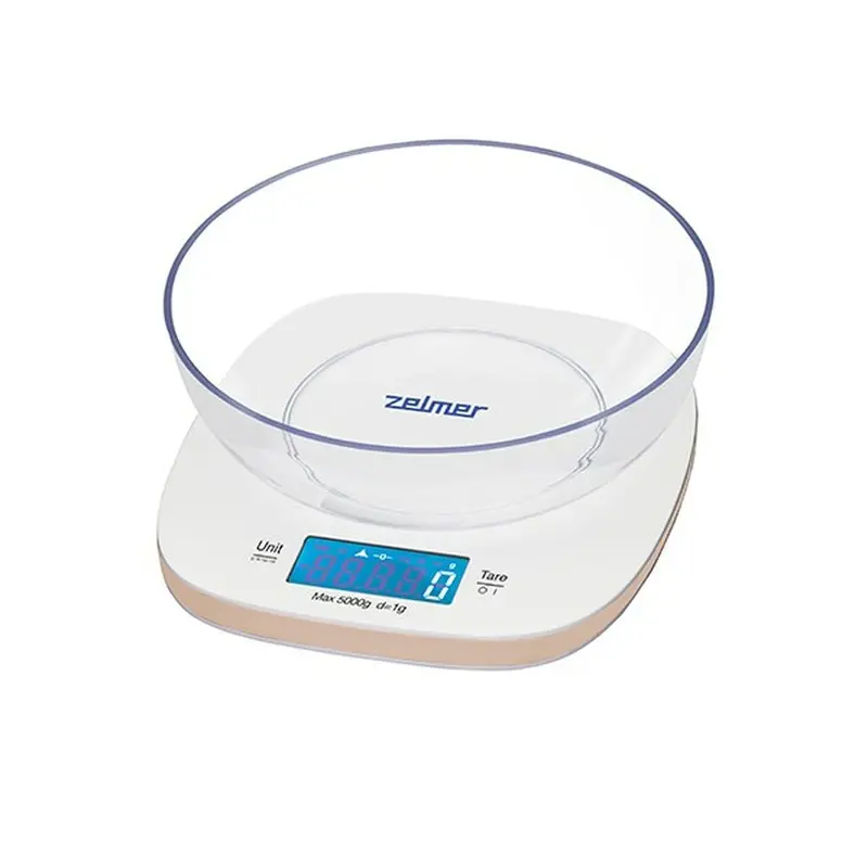 Kitchen Scale Zelmer Zks 1451 Blue White 5 Kg 1 L 1
