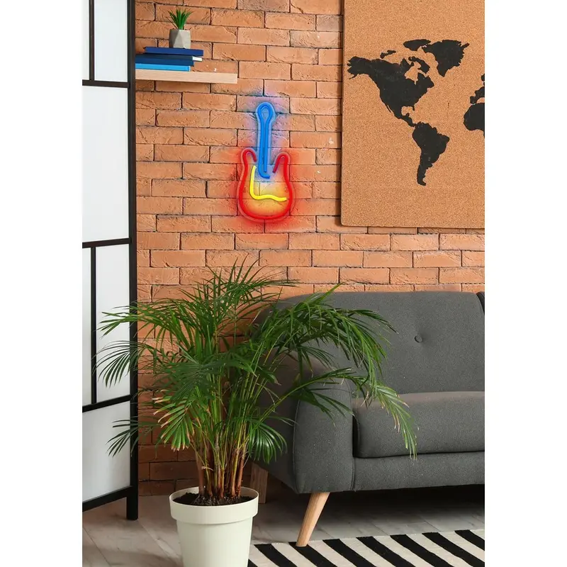 Lighting Decoration Actis Acs-Neon Gitara Multicolour 80 1